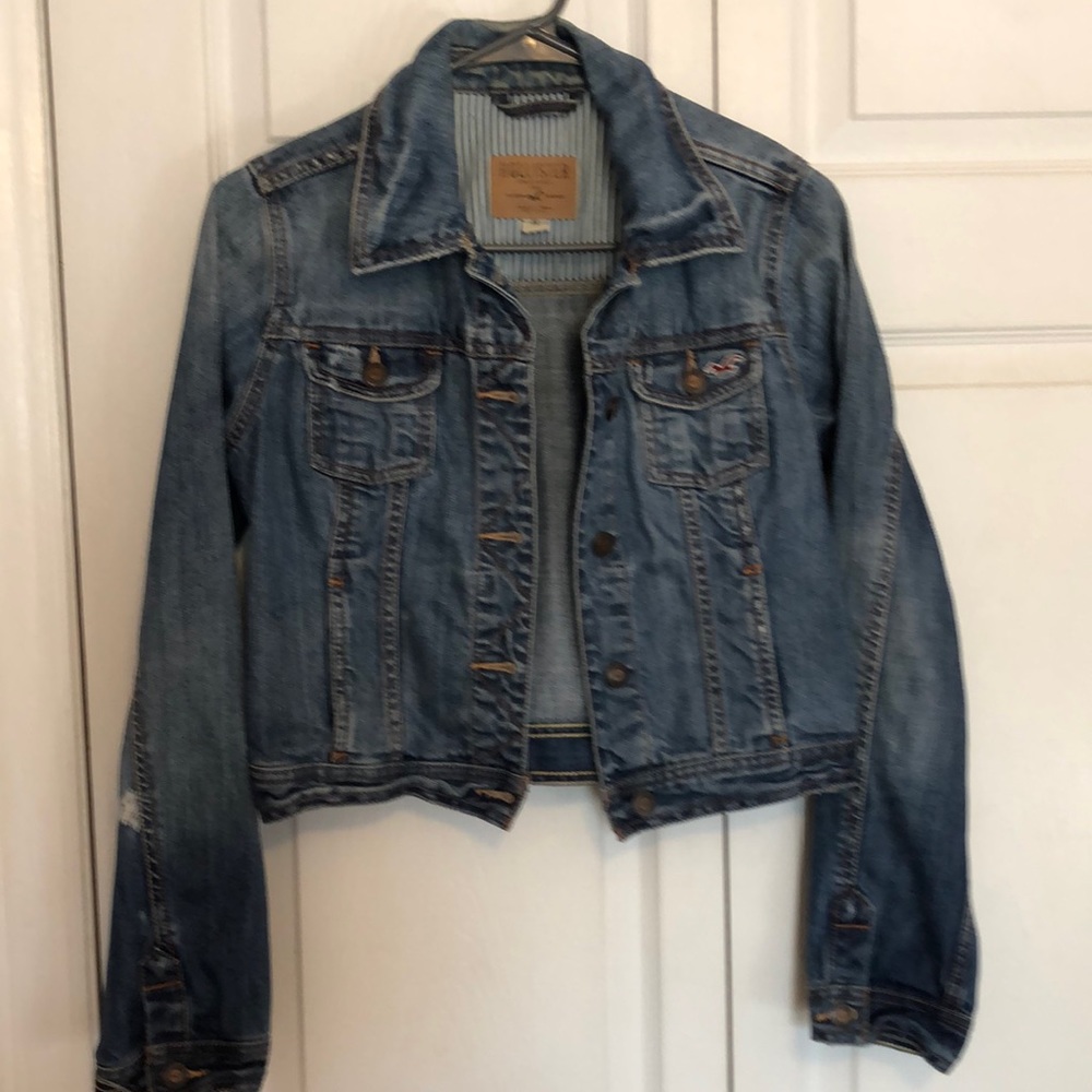 Hollister short jean jacket